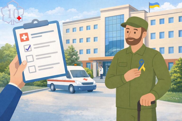 Охорона здоров’я для осіб, звільнених з полону в КМКЛ №10.